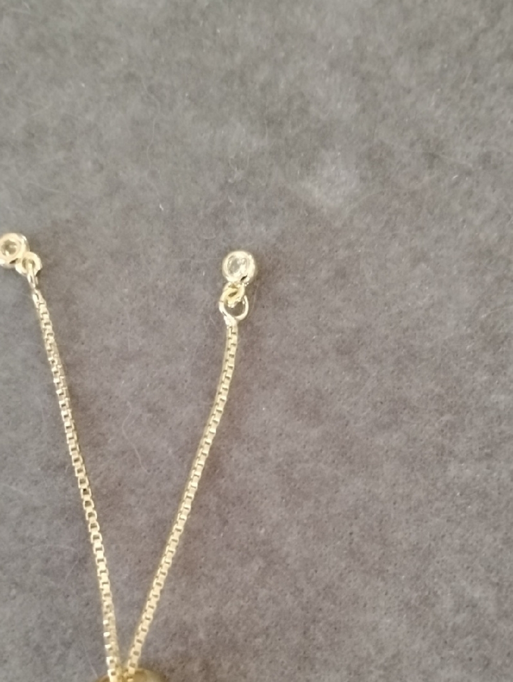 Hand Crafted Gold Cross Bolo Adjustable Style Bracelet - Picture 3 of 5
